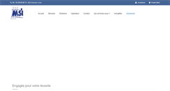 Desktop Screenshot of msi-nord.fr